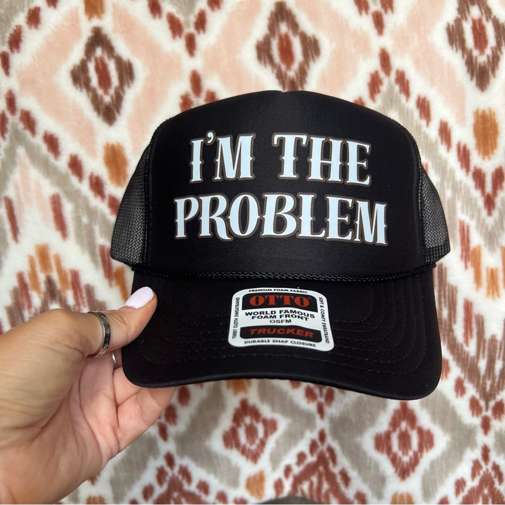 Morgan wallen I’m the problem trucker hat